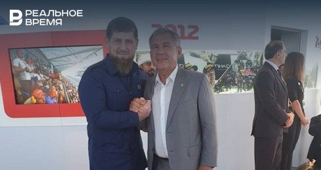 Минниханов выложил фотографию с с Рамзаном Кадыровым