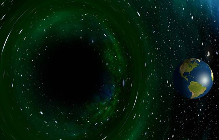 Учёные нашли чёрную дыру нереальных размеров