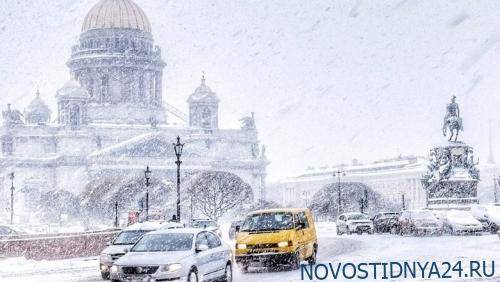 Аномальный снегопад не создал проблем петербуржцам