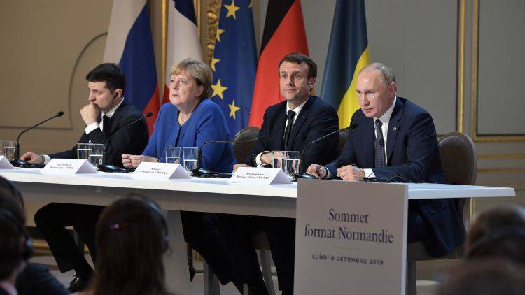 Что говорили о Крыме на встрече "нормандской четверки"&nbsp;