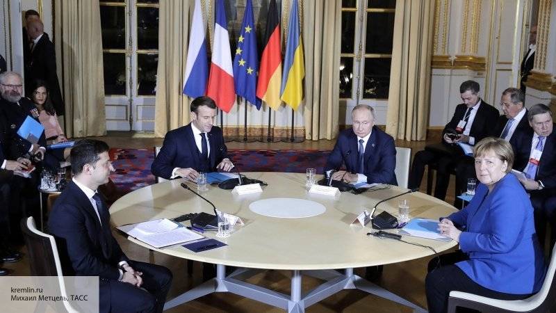 «Нормандская четверка» приняла решения об отводе сил, обмене и выборах в Донбассе