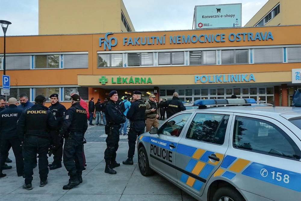 Несколько человек погибли при стрельбе в чешском городе Острава