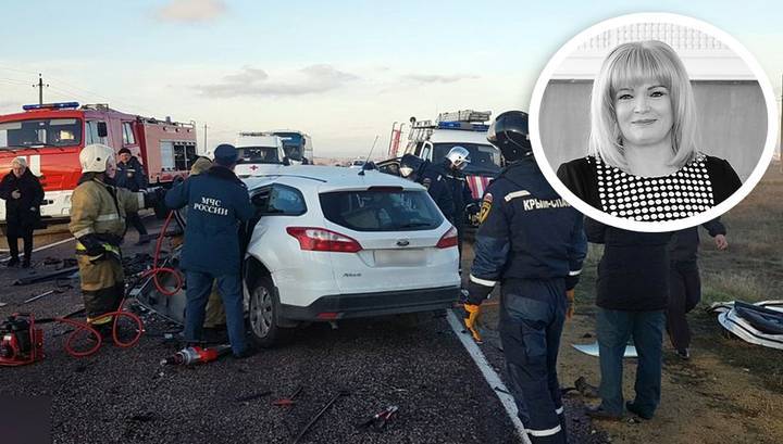 Глава крымского района погибла в лобовом столкновении двух машин