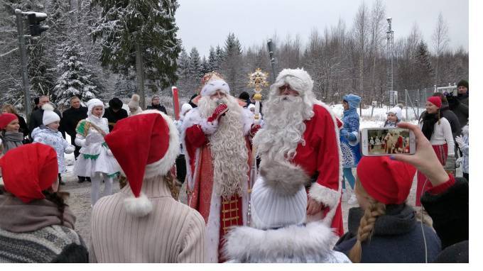 Дед Мороз и Йоулупукки встретятся в Выборге