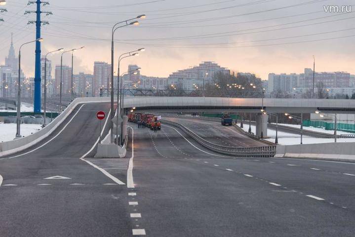 Развязку северного дублера Кутузовского проспекта начнут строить в 2020 году