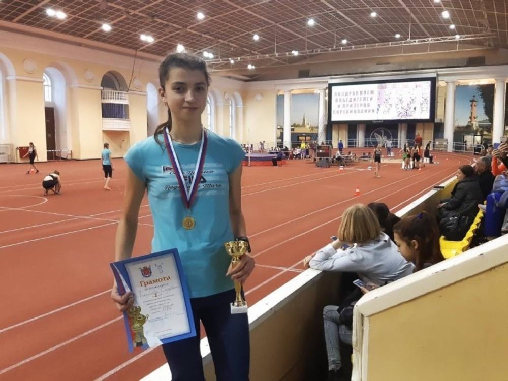 Спортсменка из Псковской области взяла два золота на Кубке Петербурга по легкой атлетике