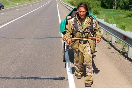 Шедшего к Путину шамана снова задержали по дороге в Москву