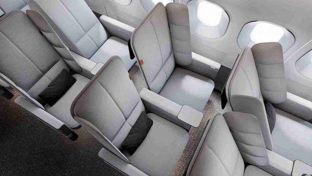 Новое в самолетах: сиденья с боковыми перегородками для сладкого сна