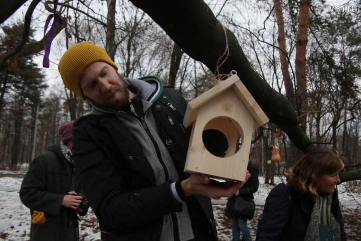 Жители Санкт-Петербурга посчитают птиц на кормушках города