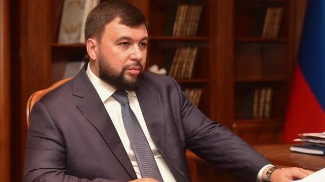 Глава ДНР заявил о продолжающихся провокациях со стороны Украины