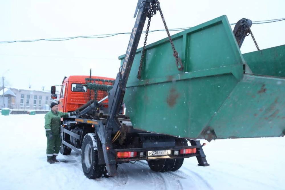 На улицах Архангельска появятся контейнеры-бункеры за 3 млн рублей