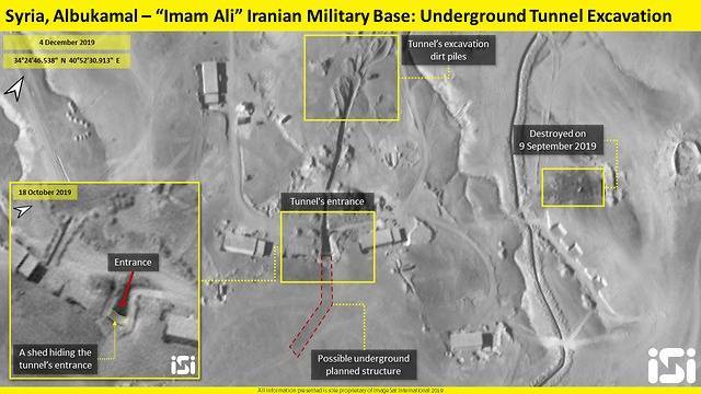 Иран роет туннели для контрабанды и складирования ракет в Сирии
