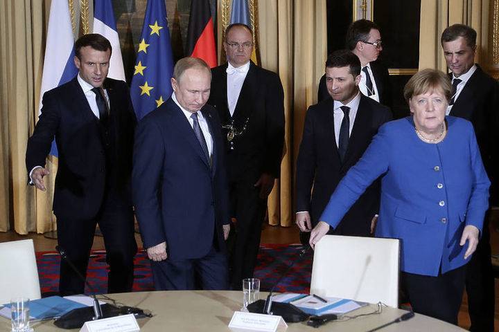 Меркель: &amp;#34;победителем&amp;#34; &amp;#34;нормандского саммита&amp;#34; в Париже стал Путин