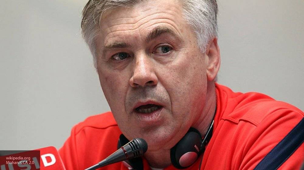 Анчелотти отправлен в отставку с поста главного тренера «Наполи»