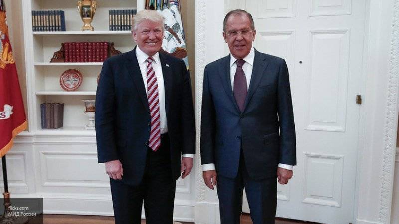 Трамп оценил результаты встречи с Лавровым