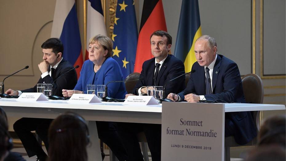 СМИ: Меркель назвала Путина победителем на саммите "нормандской четверки"
