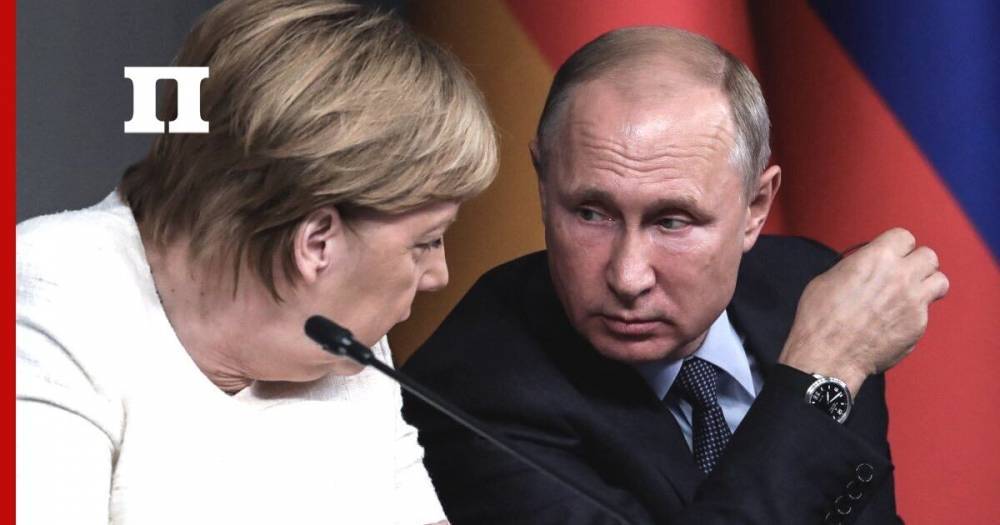 Меркель назвала Путина победителем на встрече в Париже