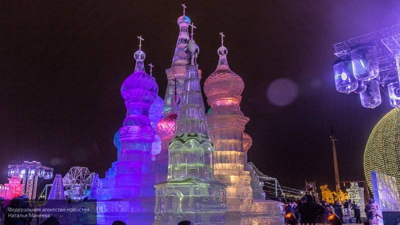 Более 50 ледяных скульптур установят на Поклонной горе