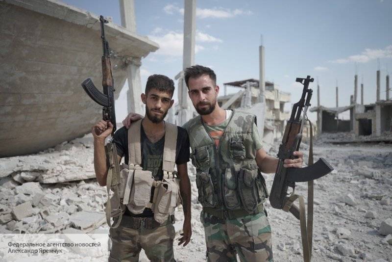 Армия Сирии уничтожила беспилотник боевиков в провинции Хама