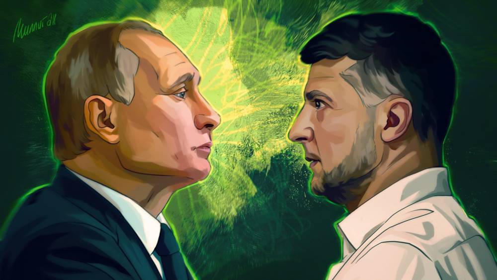 Язык тела выдал страх Зеленского перед Путиным
