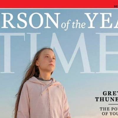 Тунберг стала «человеком года» по версии журнала Time