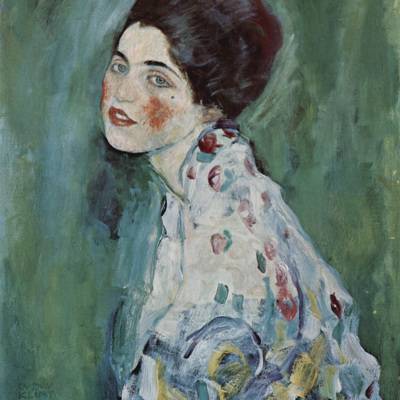 Картина Климта "Портрет женщины" найдена рабочими в стене галереи в Пьяченце