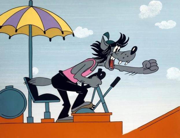 Волк из мультфильма "Ну, погоди!" бросит курить в новых сериях
