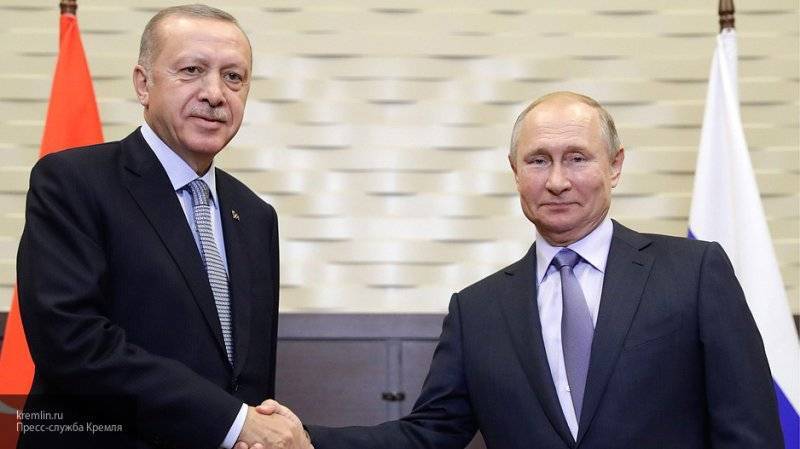Путин и Эрдоган обсудили положение дел в Сирии и Ливии