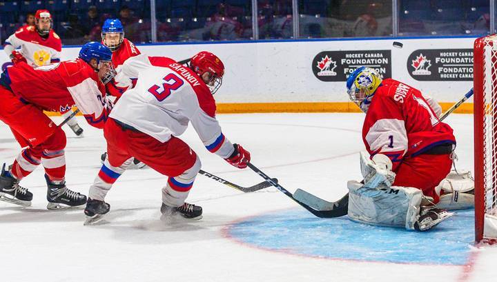 Российские хоккеисты минимально проиграли канадцам в Мировом кубке вызова