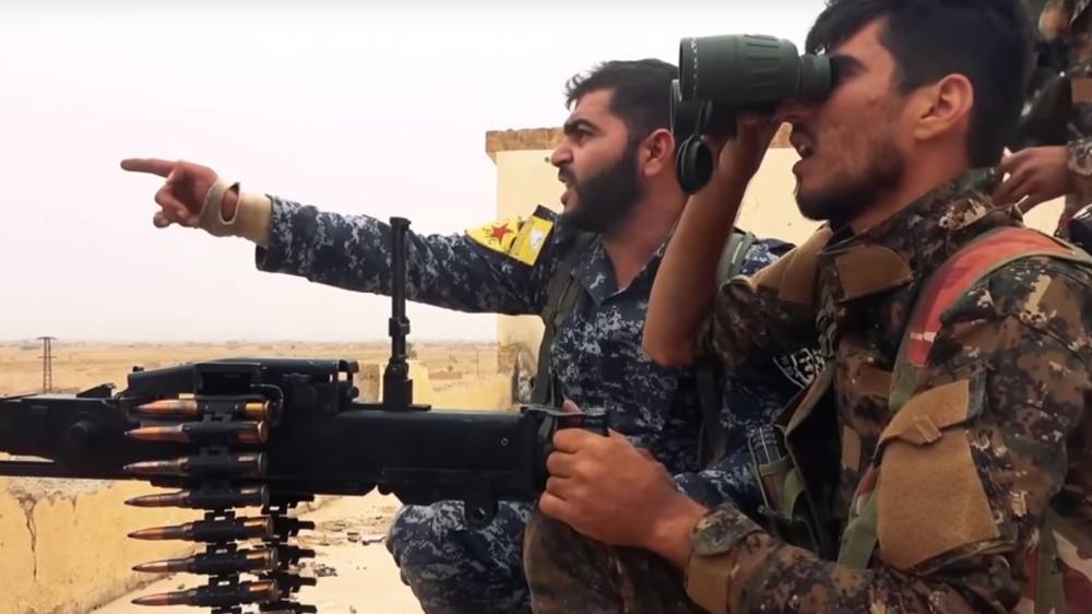 Курдские боевики нанесли очередной удар по позициям турецких союзников в Сирии