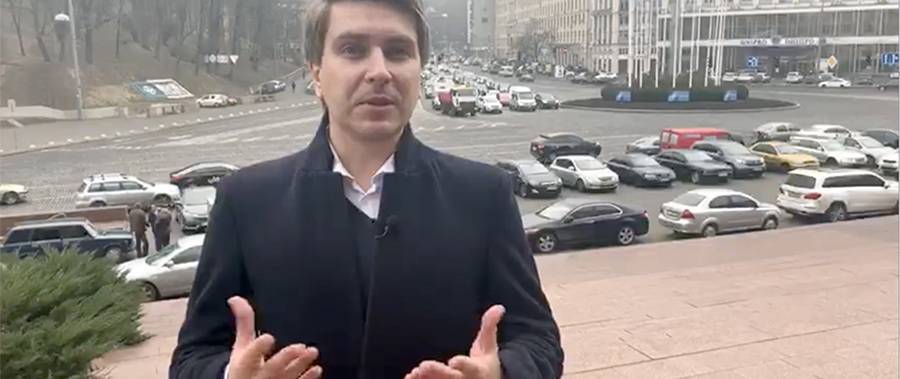 Российский журналист посетил Киев по приглашению Зеленского