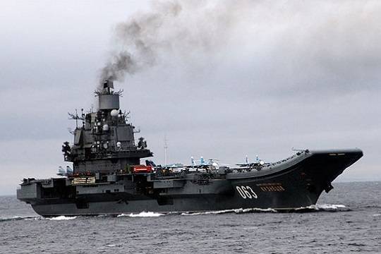 Стали известны подробности пожара на крейсере «Адмирал Кузнецов»