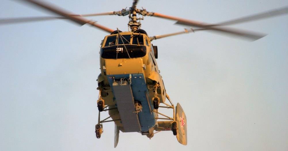 В Крыму появились «всевидящие» вертолёты Ка-31Р