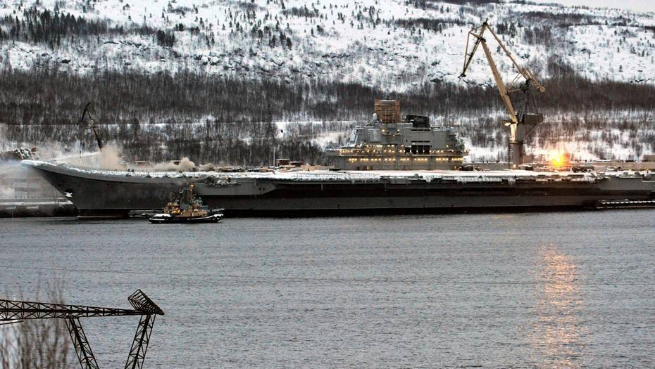 СМИ опубликовали список пострадавших при пожаре на крейсере "Адмирал Кузнецов"