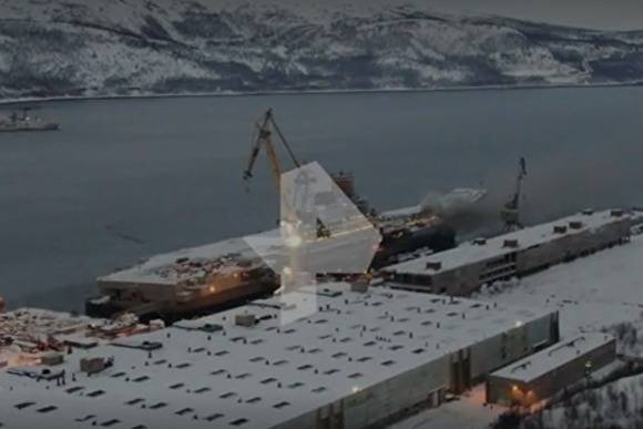 Во время пожара на авианосце «Адмирал Кузнецов» погиб военный