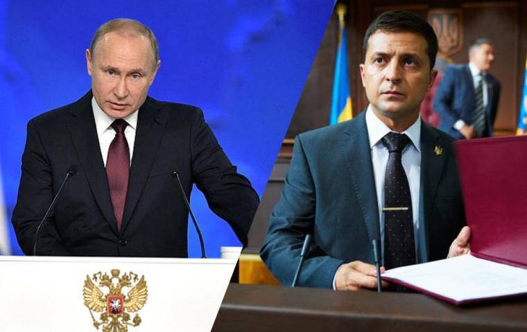 «А у нас газопровод»: Зеленский ответил на реплику Путина о газе