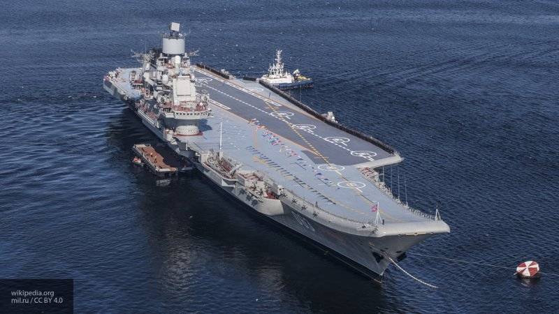 Руководство Северного флота подтвердило смерть военного на горевшем "Адмирале Кузнецове"