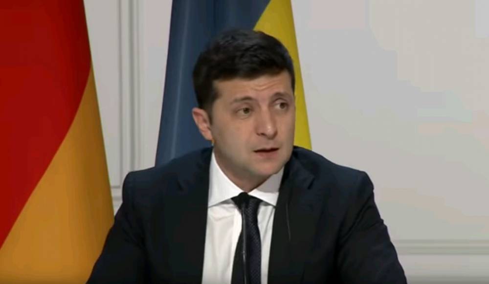 Зеленский заявил, что у Украины сильная позиция после встречи в «нормандском формате»