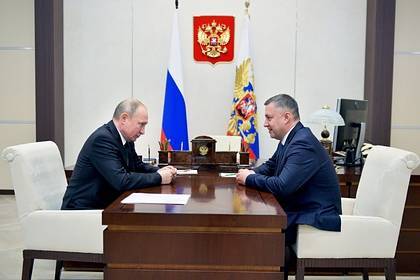 Путин присвоил врио губернатора Иркутской области новое звание