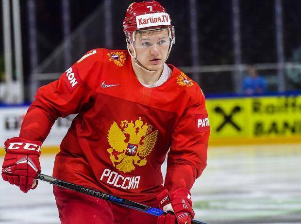 Кузбасский хоккеист Кирилл Капризов отличился в матче сборных России и Швеции