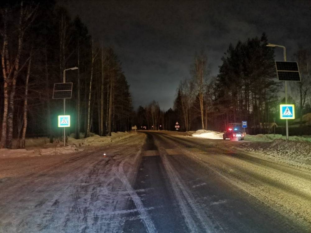 На трассе Ухта – Сосногорск водитель УАЗ сбил женщину