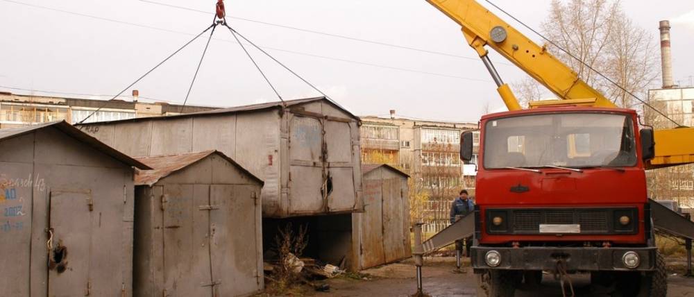 В Вологде мэрия начала борьбу с незаконным гаражами