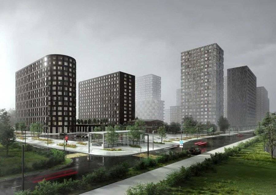 На Рязанском проспекте построят ЖК с "черными" фасадами