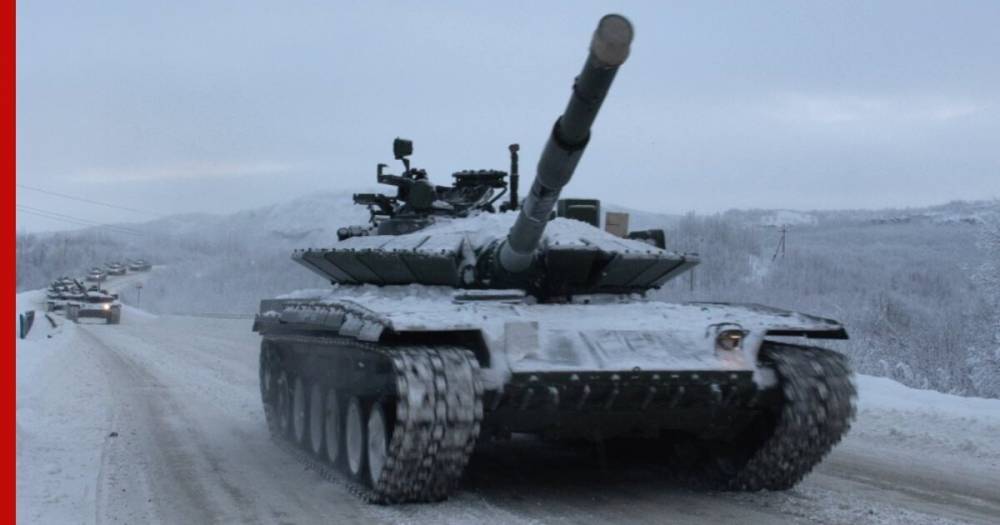 Модернизированные танки Т-80БВМ поступили в войска