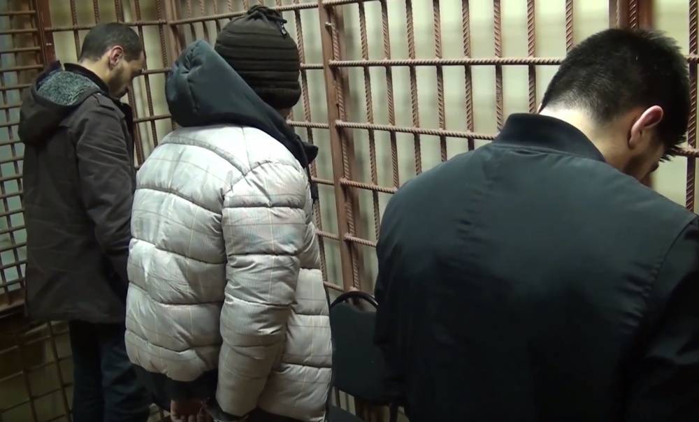 Появилось видео задержания ФСБ членов террористической организации в Москве