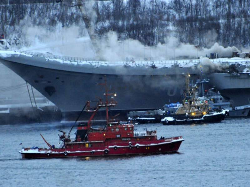 Найден второй погибший на крейсере "Адмирал Кузнецов"