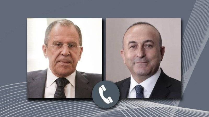 Главы МИД РФ и Турции по телефону обсудили Сирию и Африку