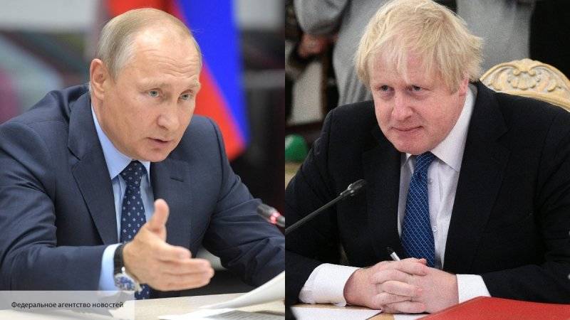 Путин пожелал успехов Джонсону на посту премьер-министра Великобритании