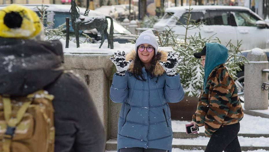 Снег с дождем обещают синоптики на выходных в Петербурге