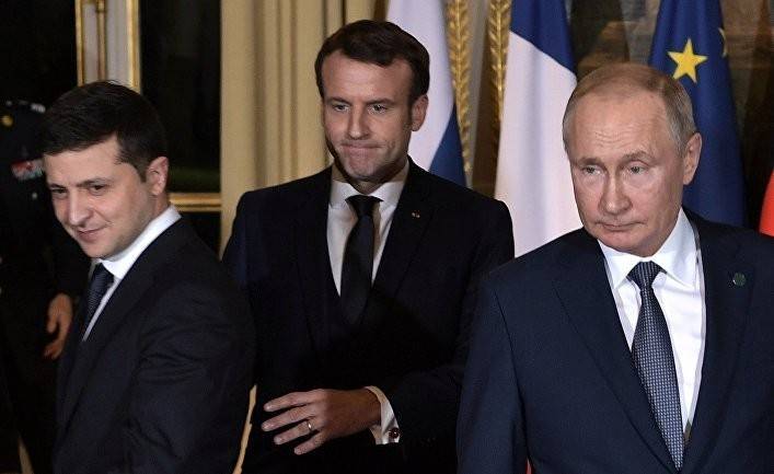 The Globe and Mail: «быстрое свидание» Зеленского и Путина в Париже